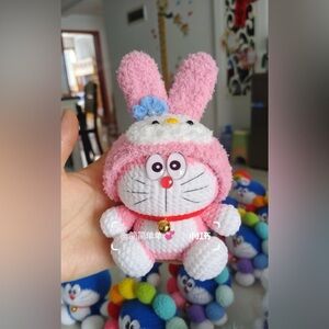 Handmade Crocheted Melody Doraemon